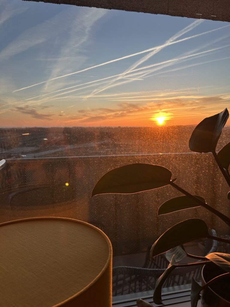 Ännu en vacker solnedgång över Öresund