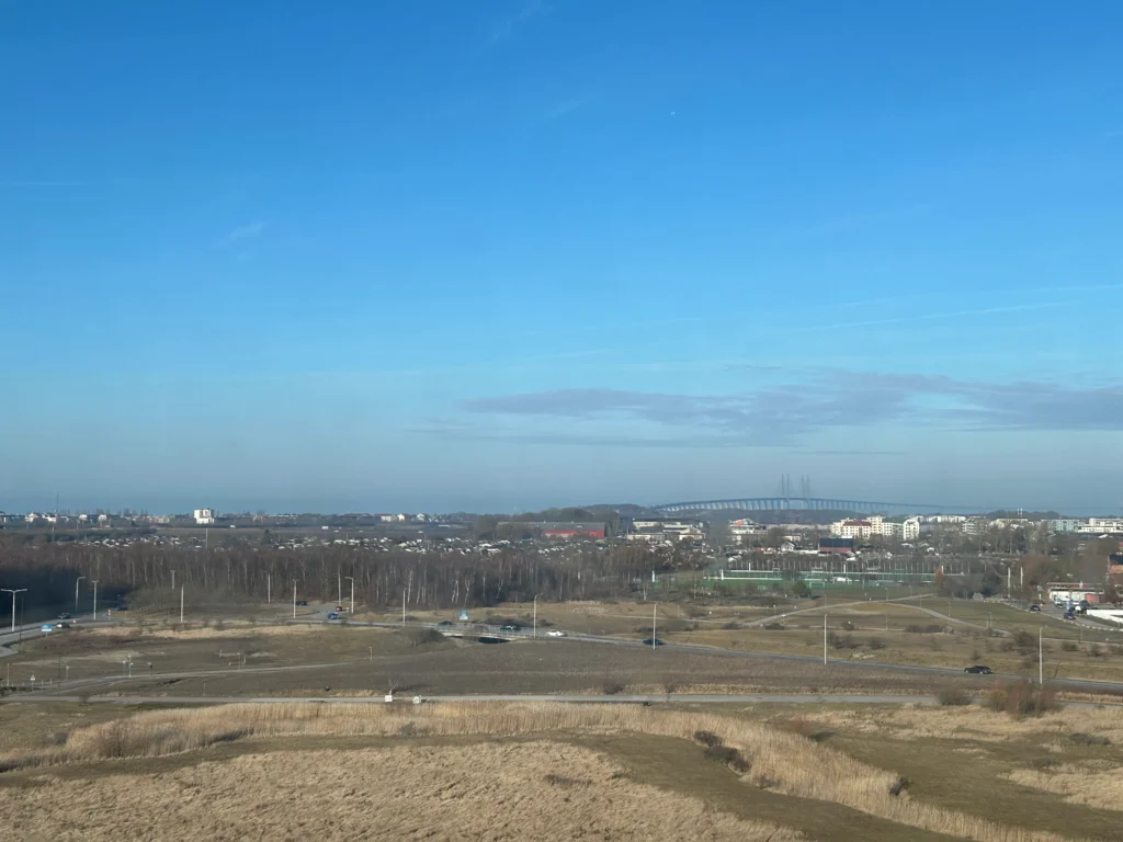 En solig morgon över Malmö