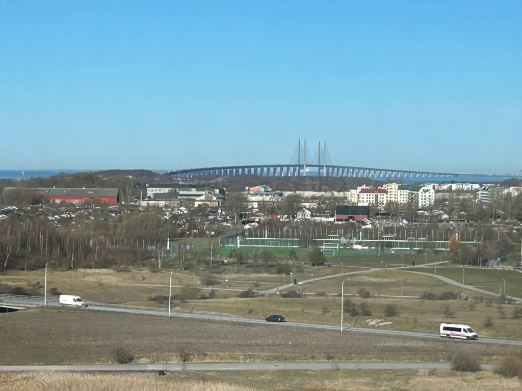 En solig dag över Malmö