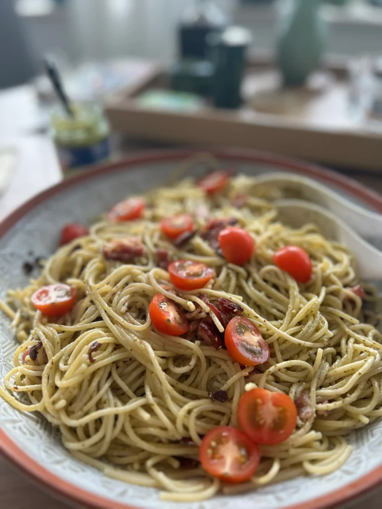 Pasta pesto