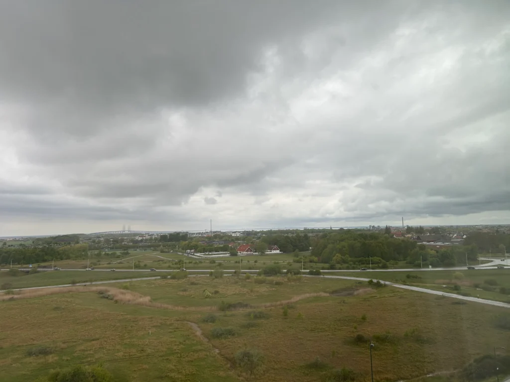 Molnen dominerar över Malmö