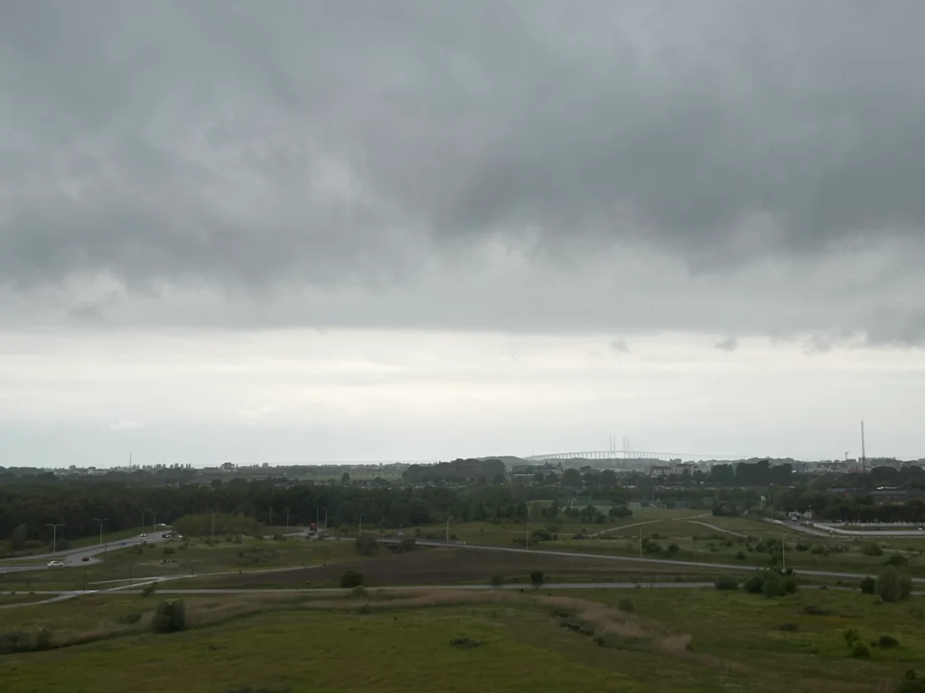 En grå morgon över Malmö