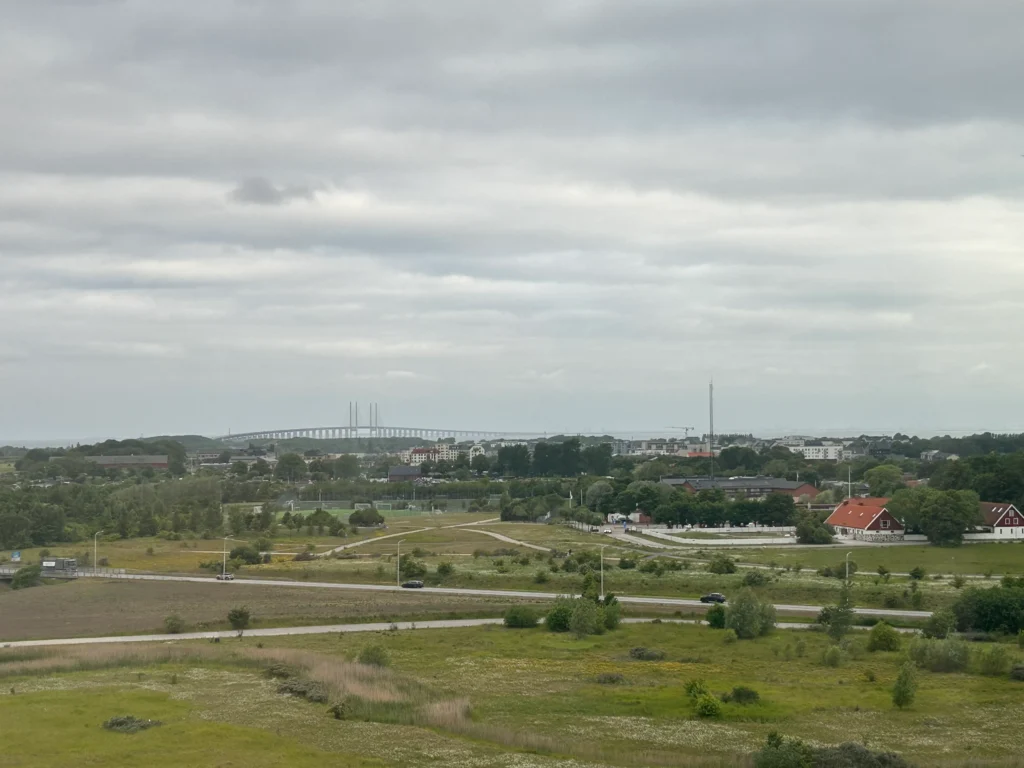 Ingen sol över Malmö och Öresund